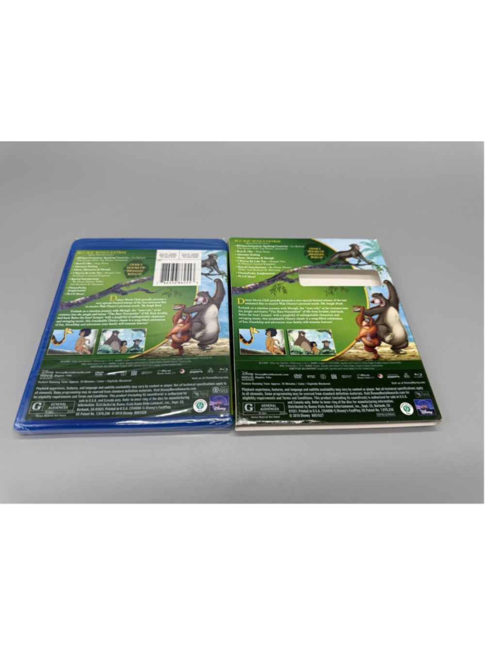 The Jungle Book (Blu-Ray, 2019) with Slipcover NEW - Picture 4 of 4